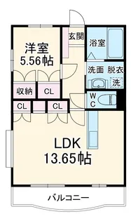 ブランドール【3階】の間取り