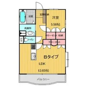 ハッピネス【1階】の間取り