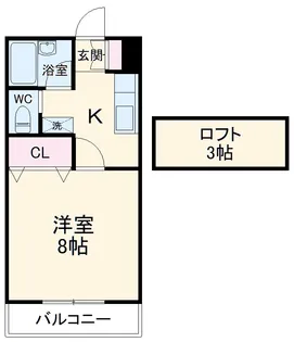 ジュンパレス城西【105号室】の間取り