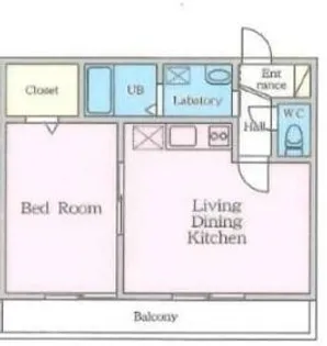 パールレジデンス熊谷【3階】の間取り