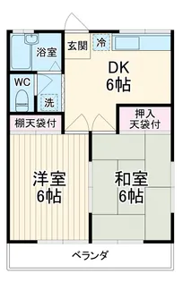 メゾン・リコウ【2階】の間取り