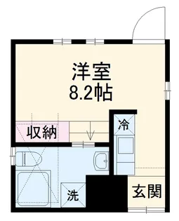ソリッド名駅【3階】の間取り