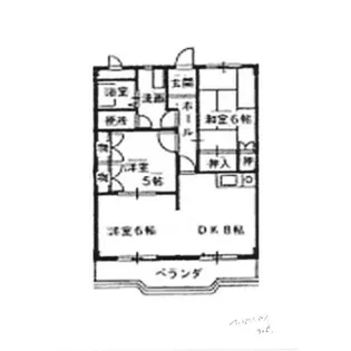 アーバンハイツ【305号室】の間取り