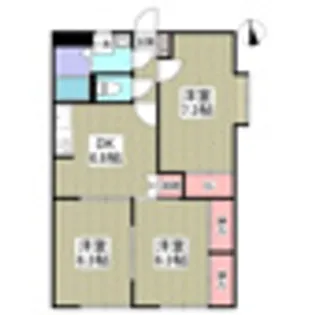 エンブレム【1階】の間取り