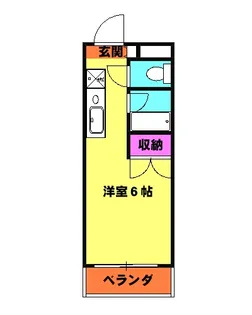 メゾンラベンダー15番館【4階】の間取り