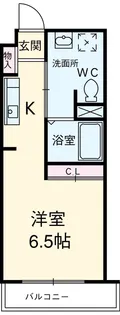 seawave東綾瀬【4階】の間取り