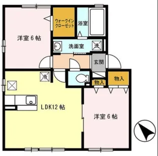 トミーパーリーB【1階】の間取り