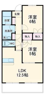 ビューシティー2000【3階】の間取り