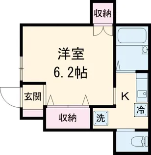 コンソリージ【1階】の間取り