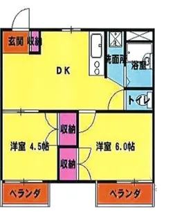 メゾンドール2番館【4階】の間取り
