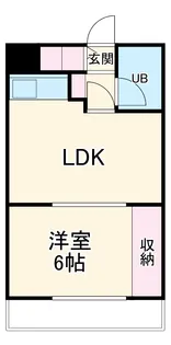 グレイス登戸【102号室】の間取り
