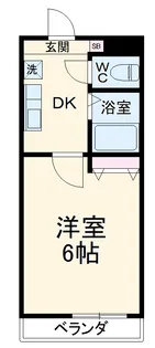アデナック14【208号室】の間取り