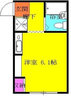 グリーンハウス【2階】の間取り