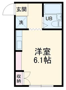グリーンハウス【2階】の間取り
