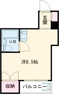 カーザ・ディ・ファミリア【4階】の間取り