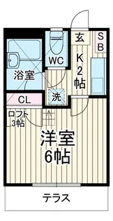 アイランドB【1階】の間取り