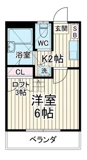 アイランドB【2階】の間取り
