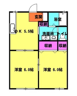 ドリームハイツ【1階】の間取り