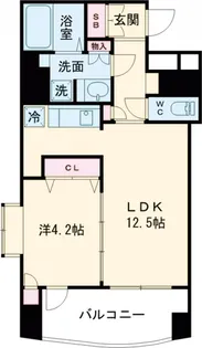 レニール本駒込【10階】の間取り