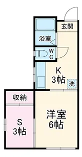 コーポTAKAHASHI【1階】の間取り