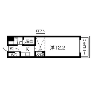 ボアタマリス【202号室】の間取り