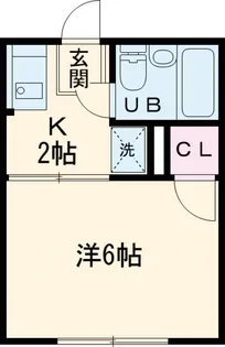 サングリーン【103号室】の間取り