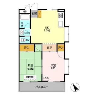 ラポール16【3階】の間取り