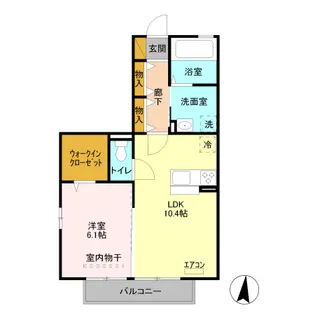 グラン・エスポワール I【2階】の間取り