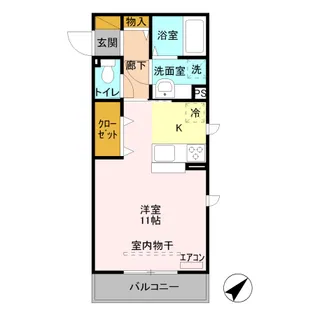 Bell Green【3階】の間取り