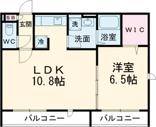 PARK駒沢大学【4階】の間取り