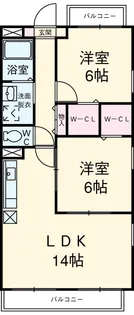 ラスターハイツ2【3階】の間取り