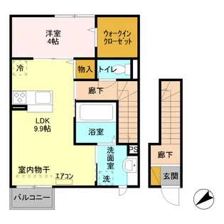 L&H【2階】の間取り
