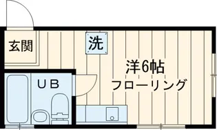 ハイツエメラルド【201号室】の間取り