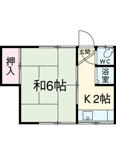 トミー荘【2階】の間取り
