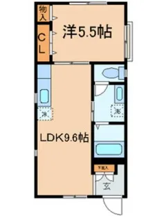 リンツ【2階】の間取り