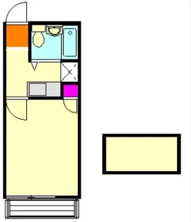 アリス行田1号館【2階】の間取り
