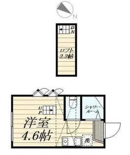 フェリスアストル【1階】の間取り