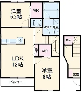 セルシオールB【2階】の間取り