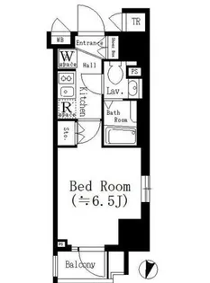パークキューブ笹塚【3階】の間取り