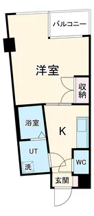 カーサヨサミ【306号室】の間取り