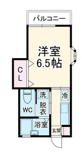 ラ・メゾン・ド・カンパーニュ【2階】の間取り