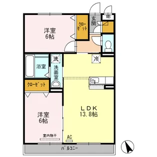 Garden Party【2階】の間取り