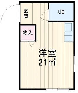 ベルクメイム【205号室】の間取り