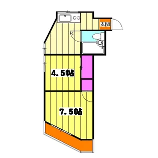 サンライトマンション【301号室】の間取り