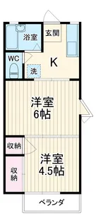 ヴィラ・カスターニャ【2階】の間取り