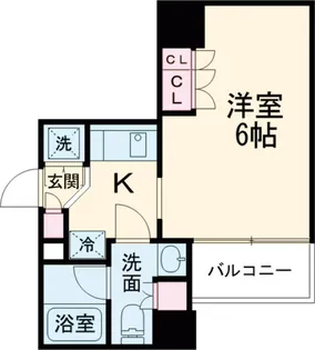 グラントゥルース巣鴨【9階】の間取り