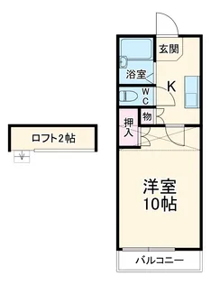 アーバンライフ【2階】の間取り