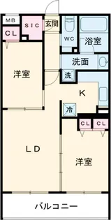 レジデンス桜新町スクエア【0302号室】の間取り