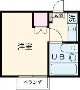 メゾンM&I【102号室】の間取り