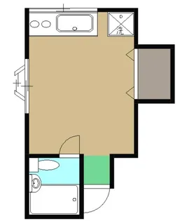 尾崎ハウス【201号室】の間取り